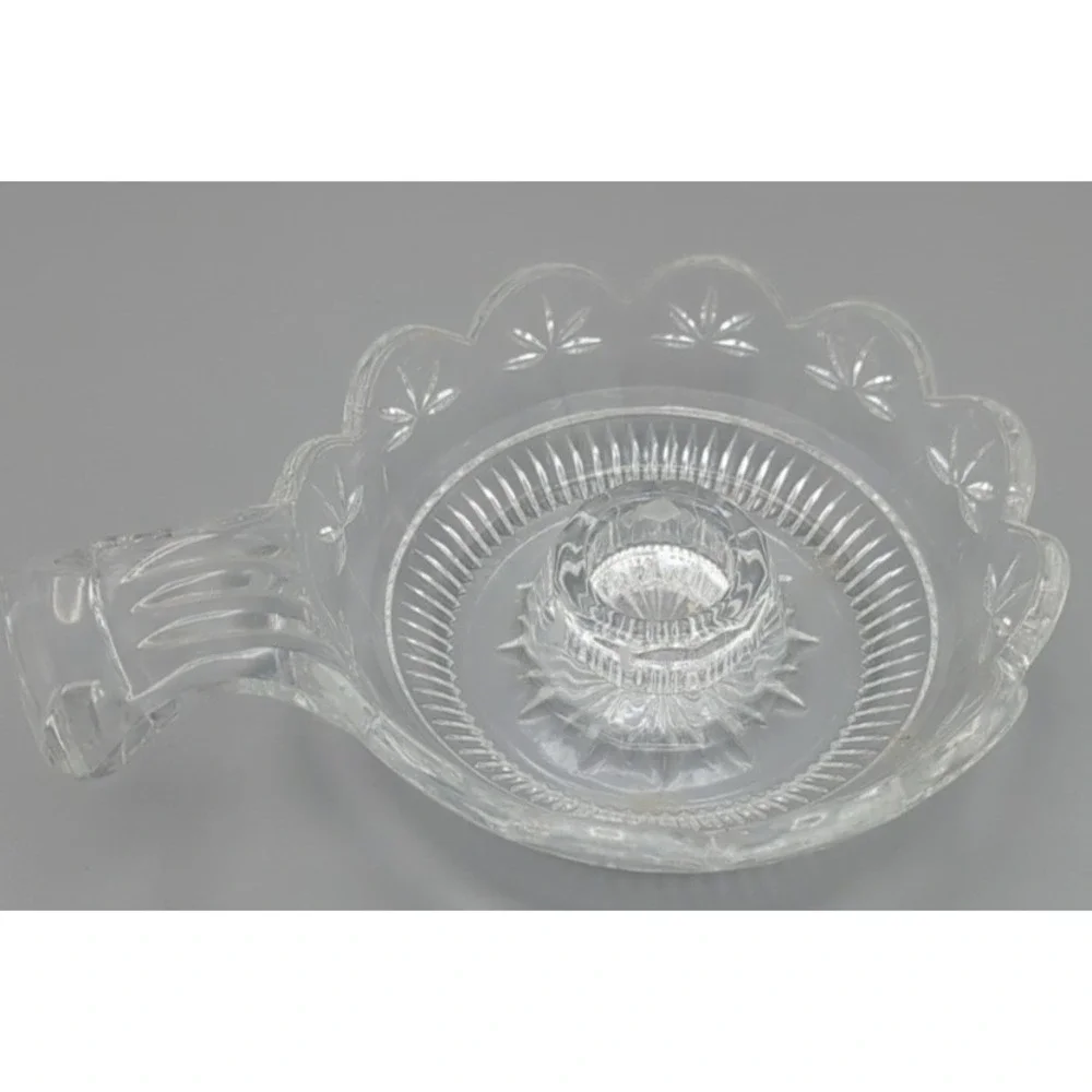Vintage Partylite Clear Lead Crystal Chamberstick, Exellent Used Condition - Picture 9 of 11